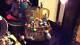 Ultra Rare Enesco Gone Fishing Multi-action Mice Fishing Basket Music Box Video