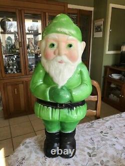 Union Don Featherstone St. Patrick's Day Blow Mold Leprechaun Gnome Elf 27in