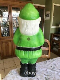 Union Don Featherstone St. Patrick's Day Blow Mold Leprechaun Gnome Elf 27in