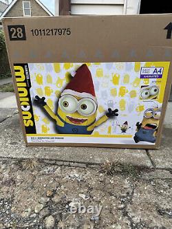 Universal 3.5 ft Animated LED Holiday Minion Christmas Decoration