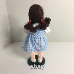 VERY RARE Byers Choice Carolers DOROTHY & TOTO Wizard Of Oz 2012