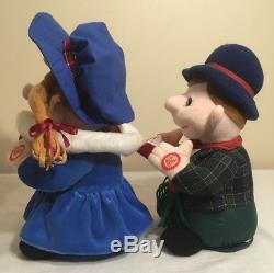 VERY RARE Christmas Plush Carolers Infrared Interactive Dolls Singing Dancing