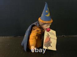VINTAGE BETHANY LOWE HALLOWEEN QIZARD KID WITH APPLE IN MOUTH With TAGS RARE