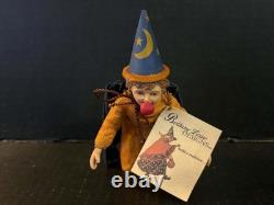 VINTAGE BETHANY LOWE HALLOWEEN QIZARD KID WITH APPLE IN MOUTH With TAGS RARE