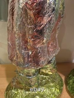 VINTAGE FOIL WRAPPER EASTER BUNNY. 18 TALL. Very Collectable View Pictures