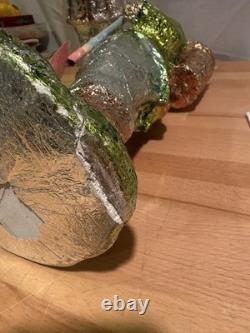 VINTAGE FOIL WRAPPER EASTER BUNNY. 18 TALL. Very Collectable View Pictures