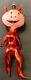 Vintage Halloween Italian Glass Ornament Devil Withextended Arms & Legs