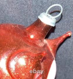 VINTAGE HALLOWEEN ITALIAN GLASS ORNAMENT DEVIL WithEXTENDED ARMS & LEGS