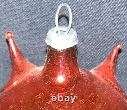 VINTAGE HALLOWEEN ITALIAN GLASS ORNAMENT DEVIL WithEXTENDED ARMS & LEGS