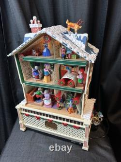 VINTAGE In Box Mr. Christmas Santas Musical Workshop Working Lights Motion Music VINTAGE In Box Mr. Christmas Santas Musical Workshop Working Lights Motion Music