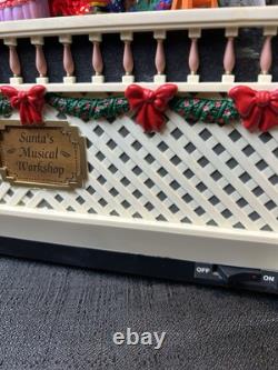 VINTAGE In Box Mr. Christmas Santas Musical Workshop Working Lights Motion Music VINTAGE In Box Mr. Christmas Santas Musical Workshop Working Lights Motion Music