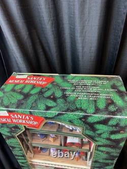 VINTAGE In Box Mr. Christmas Santas Musical Workshop Working Lights Motion Music VINTAGE In Box Mr. Christmas Santas Musical Workshop Working Lights Motion Music