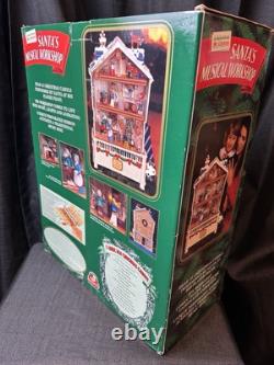 VINTAGE In Box Mr. Christmas Santas Musical Workshop Working Lights Motion Music VINTAGE In Box Mr. Christmas Santas Musical Workshop Working Lights Motion Music