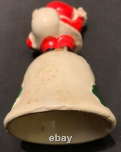 VINTAGE KREISS JAPANESE CERAMIC CHRISTMAS 5-PIECE X'MAS BREAKFAST SET WithBOX