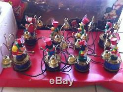 VINTAGE Mr. Christmas Mickey's Marching Band (1992). Tested & with original BOX