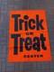 Vtg 1968 Halloween Trick Or Treat Retail Store Display Sign Huge Paper 40x54 #2