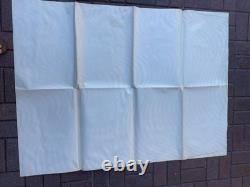 VTG 1968 HALLOWEEN Trick Or TREAT retail store display sign HUGE paper 40x54 #2