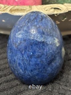 VTG Alabaster Hand Carved Easter Eggs Set Of 12 (TRAY NOT INCLUDED)