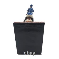 VTG Fitz & Floyd Equestrian Horse Jumping Bookends Pair Ceramic Décor 9 VTG Fitz & Floyd Equestrian Horse Jumping Bookends Pair Ceramic Décor 9
