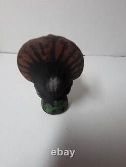 VTG German Papier (paper) Mache Turkey Candy Container US Zone Germany