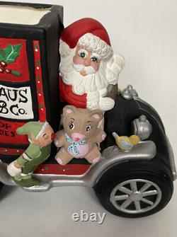 VTG Glenview Mold Santa S Claus & Co Deliveries 1983 Hand Painted Planter 11