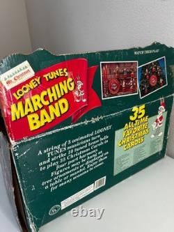 VTG Looney Tunes 1994 Mr. Christmas Marching Band Christmas Bells Tested WORKS