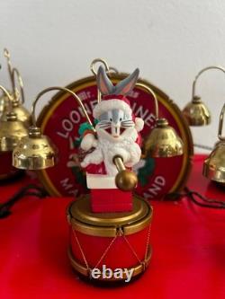 VTG Looney Tunes 1994 Mr. Christmas Marching Band Christmas Bells Tested WORKS