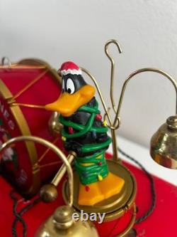 VTG Looney Tunes 1994 Mr. Christmas Marching Band Christmas Bells Tested WORKS
