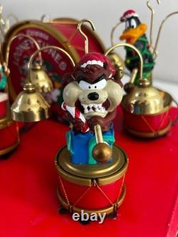 VTG Looney Tunes 1994 Mr. Christmas Marching Band Christmas Bells Tested WORKS