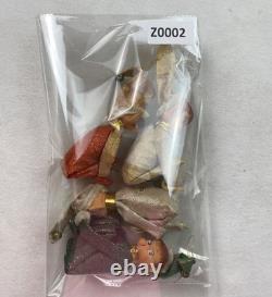 VTG Lot of 4 Christmas Metallic Red Green Silver Gold Knee Hugger Elf Japan MCM