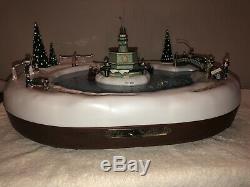 VTG Mr Christmas Winter Waterland COMPLETE WORKS decoration Water Fountain Music