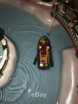 VTG Mr Christmas Winter Waterland COMPLETE WORKS decoration Water Fountain Music