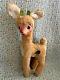 Vtg Rudolph Red-nosed Reindeer 1939 Stuffed Gund Swisstone Music Works-video