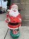 Vtg Santa Christmas Dapol Usa 1973 Outdoor Blow Mold Decoration Decor Holiday