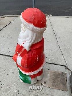 VTG Santa Christmas DAPOL USA 1973 Outdoor Blow Mold Decoration Decor Holiday