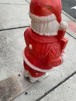 VTG Santa Christmas DAPOL USA 1973 Outdoor Blow Mold Decoration Decor Holiday