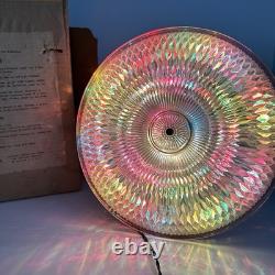 VTG Scintillite Motion Lighted Christmas Display MCM Great For Aluminum Tree