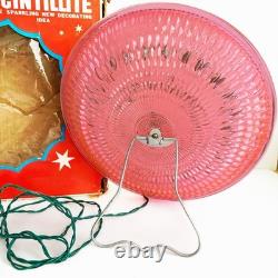 VTG Scintillite Motion Lighted Christmas Display MCM Great For Aluminum Tree