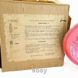 VTG Scintillite Motion Lighted Christmas Display MCM Great For Aluminum Tree