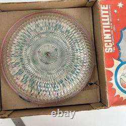 VTG Scintillite Motion Lighted Christmas Display MCM Great For Aluminum Tree