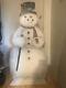 Vtg Snowman Bonnie Barrett Boardwalk Originals Dummy Board 52 Christmas Santa