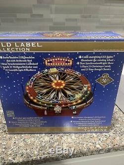Very Rare Mr. Christmas Gold Label Worlds Fair Turbine