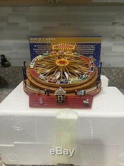 Very Rare Mr. Christmas Gold Label Worlds Fair Turbine