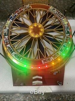 Very Rare Mr. Christmas Gold Label Worlds Fair Turbine