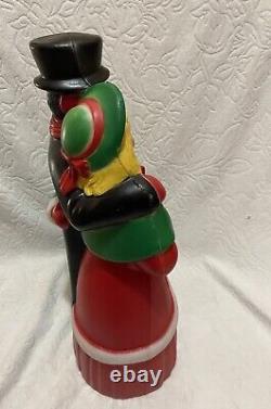 Vintage 18 Tall Empire Victorian Dickens Christmas Carolers Blow Mold FAST SHIP