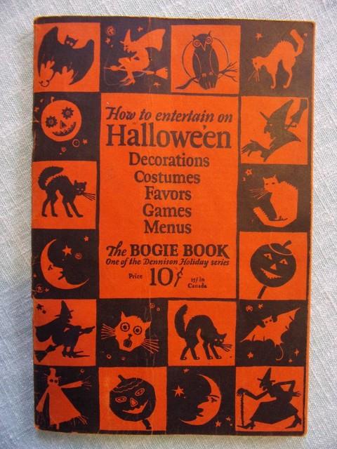 Vintage 1926 Dennison Bogie Book How To Entertain Halloween Party Ideas Nice