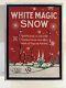 Vintage 1930- 40's Unopened Box Of White Magic Snow By National Tinsel Mfg. Co