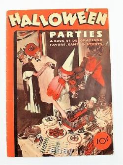 Vintage 1934 Dennison Halloween Parties Book