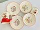 Vintage 1940s Rlm Rudolph Red Nosed Reindeer Mugs Cups Plates Bowls Lot Of 6