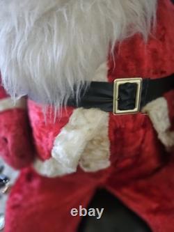 Vintage 1950-60s Santa Stuffed Fabric 51